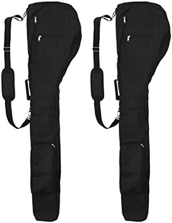 Esquirla 2Pcs Driving Range Training Practice Golf Bag Travel Case – Waterproof & Lightweight