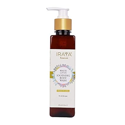 Iraya Body Wash - Soothing, White Lotus, 250 ml