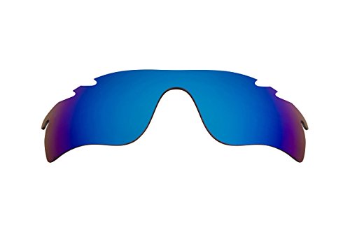 New SEEK OPTICS Replacement Lenses Oakley VENTED RADARLOCK PATH - Polarized Blue Mirror