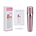 Facial Hair Remover for Women, Painless Women's Electric Shaver Face Hair Removal Razor for Chin Hair, Upper Lip Moustaches, Peach Fuzz and Cheek