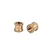 Uxcell a16041800ux0833 M3 x 4mm x 4.3mm Brass Knurled Threaded Round Insert Embedded Nuts 100PCS