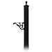 Salsbury Industries 4845BLK Decorative Victorian Mailbox Post