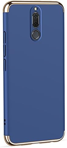 Huawei Mate 10 Lite Case,AMASELL 3 in 1 Case Electroplating Anti-Scratches Ultra Thin Hard PC Phone Shell Shcokproof Premium Slim Protective Case Cover for Huawei Mate 10 Lite,Blue