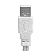 chenyang USB 3.1 Type C USB-C to Dual A Male Extra Power Data Y Cable for Cell Phone & Hard Disk 60cm White