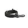 Cobra-Survival-Bracelet-pack-of-2-Paracord-Compass-Fire-Starter-Loud-Whistle-Emergency-Knife-Hiking-Camping-Fishing-Hunting-Gear-Prepare-to-Survive-WTSHTF-Color-black-blackorange