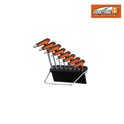 Super B Hex Key 8 Piece Wrench Set - TB-76160