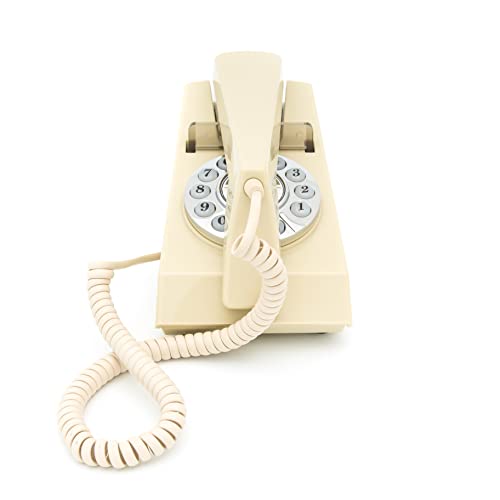 Téléphone Bouton Poussoir GPO Trim Phone Ivory en promo sur Amazon