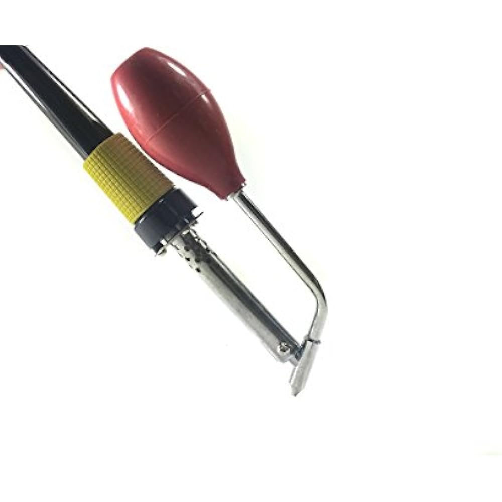 Desoldering Iron Vacuum Bulb Tube Solder Removal Pump Tool One Hand Kit
