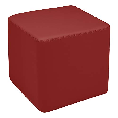 Learniture Structured Cube 18" H Stool -Flexible Modular Collaborative Soft Sea…