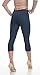 LMB Lush Moda Extra Soft Capri Leggings - Variety of Colors - Charcoal