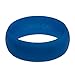 Honor Eternity Ring Men's Silicone Ring Wedding Band (Midnight Blue, 11)