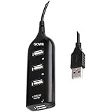 GOWE Rights Mini USB Port For Laptop PC Computer Laptop, 4-port USB (Ordinary Version) can connect to the usb device and transmit data, but can not use to charger any other device