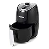 Salter-EK2817-Compact-Hot-Air-Fryer-with-Removable-Frying-Rack-2-L-1000-W-BlackSilver Salter EK2817 Compact 2L Hot Air Fryer, 1000W Fryer, Removable Frying Rack & 30 Minute Timer, Adjustable Temperature…