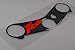 Revso Printed Tank pad , Motorcycle Tank Protector, Tank Pad Sticker , Top Clamp Triple Tree Pad Fit For Yzf R6 ( 2Pcs Per Set)
