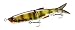 Savage Gear Jointed Glide Swimmer Slow Sinking Fishing Lure, 5 1/4-Inch/1-Ounce, Bluegill