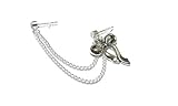 Crystal Bow Double Piercing Earring Handmade
