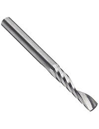 LMT Onsrud 63-750 - Serie brocas de punta cuadrada de carburo, Pulgadas, Sin Recubrimiento (Brillante), 21 Grados Helix, Para Usar con Plásticos Suaves, 1