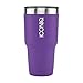 ICONIQ Stainless Steel Vacuum Insulated Tumbler, 30 ounce (Purple)