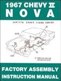 GM CHEVROLET CHEVY II NOVA1967 Chevy II Nova Factory Assembly Manual 67 (with Bonus Decal)