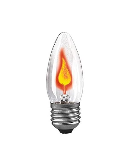 Paulmann 531.00 Flackerkerze 3W E27 Flackerlicht Feuer Flimmerlicht Flamme 53100 Leuchtmittel