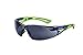 bolle SAFETY Rush+ Safety Glasses, Blue & Green Frame, Grey Lenses