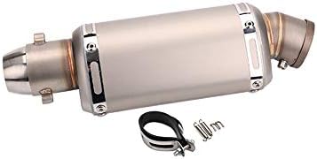 ZHANGBIN Compatible Yamaha Replacement forYZF-250CC/300CC Motorcycle Muffler Stainless Steel Exhaust Pipe Locomotive Accessories (Color : C-303MM)