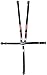 RaceQuip 709009 Black SFI 16.1 Jr. Dragster/Quarter Midget 5-Point Safety Harness Set