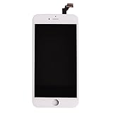 EXW Retina Display LCD Touch Screen Digitizer Frame Assembly Full Set Replacement Screen for iPhone 6G Plus(5.5 inch) (White)