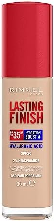 Lasting Finish 35 Hour, fondotinta, lunga durata, idratante, formula vegana, copertura totale, 30 ml, 050 Fair Porcellana