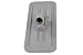 ScrubX 3079 Upright Scrubber Utility Pad Holder, Doodle Bug Scrub Pad Holder, Plastic, Grey, 4.5” x 10”