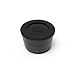monbento - MB Temple M black Onyx bento box sauce cup - Leak-proof and reusable lunch box sauce container - Suitable for MB Original & MB Square bento boxes…