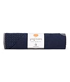 Manduka Yogitoes Yoga Towel – Rubber Grip Dots Non-Slip Bottom, Quick Dry Fitness Towel for Hot Yoga, Pilates, Exercise - 71 Inch, Chakra Print