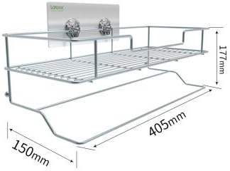 LJMM Bathroom multifunctional wall hanging towel rack,stainless steel boring free storage rack
