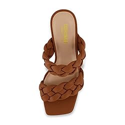 CUSHIONAIRE Women's Aurora braided platform sandal