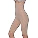 Hanes Plus Size High-Waisted Thigh Shapers - Extended Sizes - Nude - Large