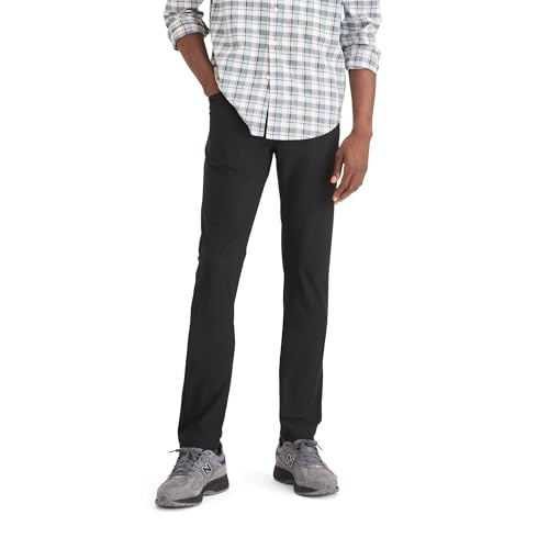 Dockers® Men's Go Airweave 5-Pocket Slim Fit, Beautiful Black, 34W x 32L