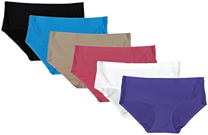 Ladies Lazer Cut Panties (6 pc) (X-Large, Plain Lazer Cut)