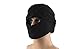 Leories Winter Windproof Cap Outdoor Warm Fleece Earflap Hat with Visor Black