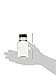 (50) 8 oz. Clear Food Grade Square Plastic Juice Bottles with Black Tamper Evident Caps 50/pack