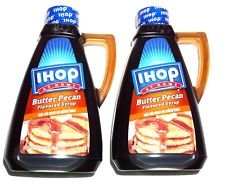 2 Pack Ihop At Home Butter Pecan Flavored Syrup 24 Oz The Foods Pantry