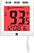 Ambient Weather WS-01T Color Changing Wireless Temperature Night Light with Ambient Backlight (White)