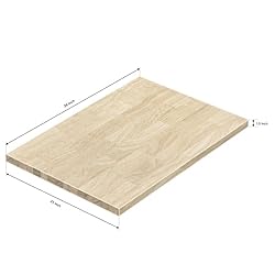 ARIEL 36 x 25 x 1.5 Hevea Unfinished Butcher Block