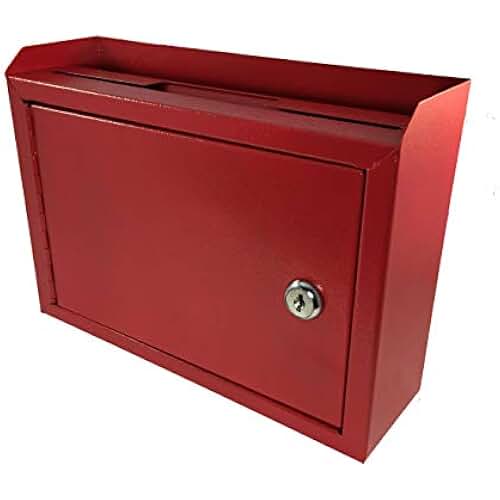 Locking Drop Box with Top Slot