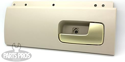 LatchWell PRO-4002344 Passenger Side Rear Interior Door Handle in Tan & Gold for Lincoln Town Car