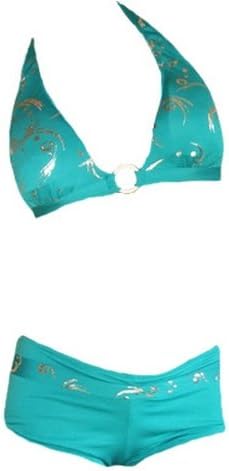 Maillot de bain bleu turquoise femme Clearance