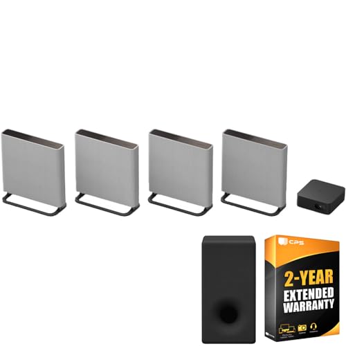 Sony HTA9M2 BRAVIA Theater Quad with 16 Total Speakers, Dolby Atmos/DTS:X Bundle with Premium SA-SW3 6.3