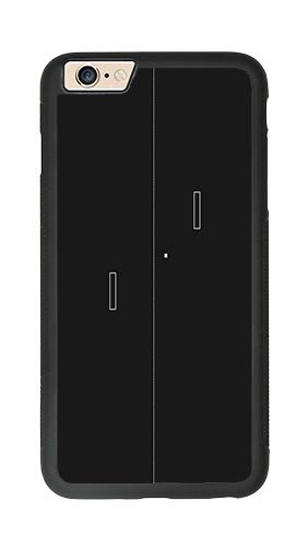 iPhone 6 Cases, Custom Pong Soft Rubber Bummper TPU Black Case Back Cover for iPhone 6/6S 4.7 Inch