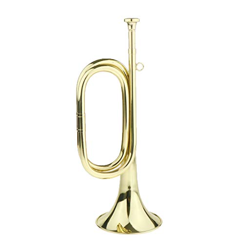 B Blesiya Students Children Bugle Trumpet Brass Instrument Stage Gig Accessory