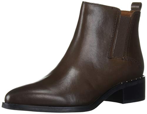 Franco Sarto Women's Domingo Fashion Boot, Brown Leather, 6 M US