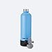 TankH2O Scuba Tank Vacuum Insulated Water Bottle: Great Gift and Accessory for Scuba Divers | Holds 700mL | Food-grade stainless steel bottle, BPA-Free Cap, Silicone Boot (Blue)